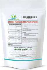 Organic Papaya Fruit Powder | Fully Ripened Papaya