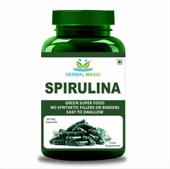 Spirulina Powder Capsules | Plant-Based Superfood Supplement
