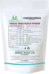 Freeze Dried Peach Powder for Smoothies & Baking | 100g