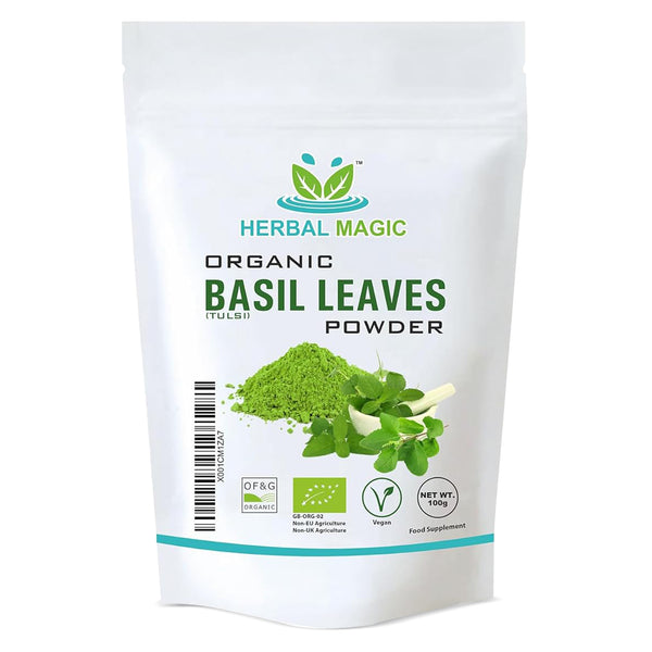 Organic Holy Basil leaves Tulsi Powder itsherbalmagic