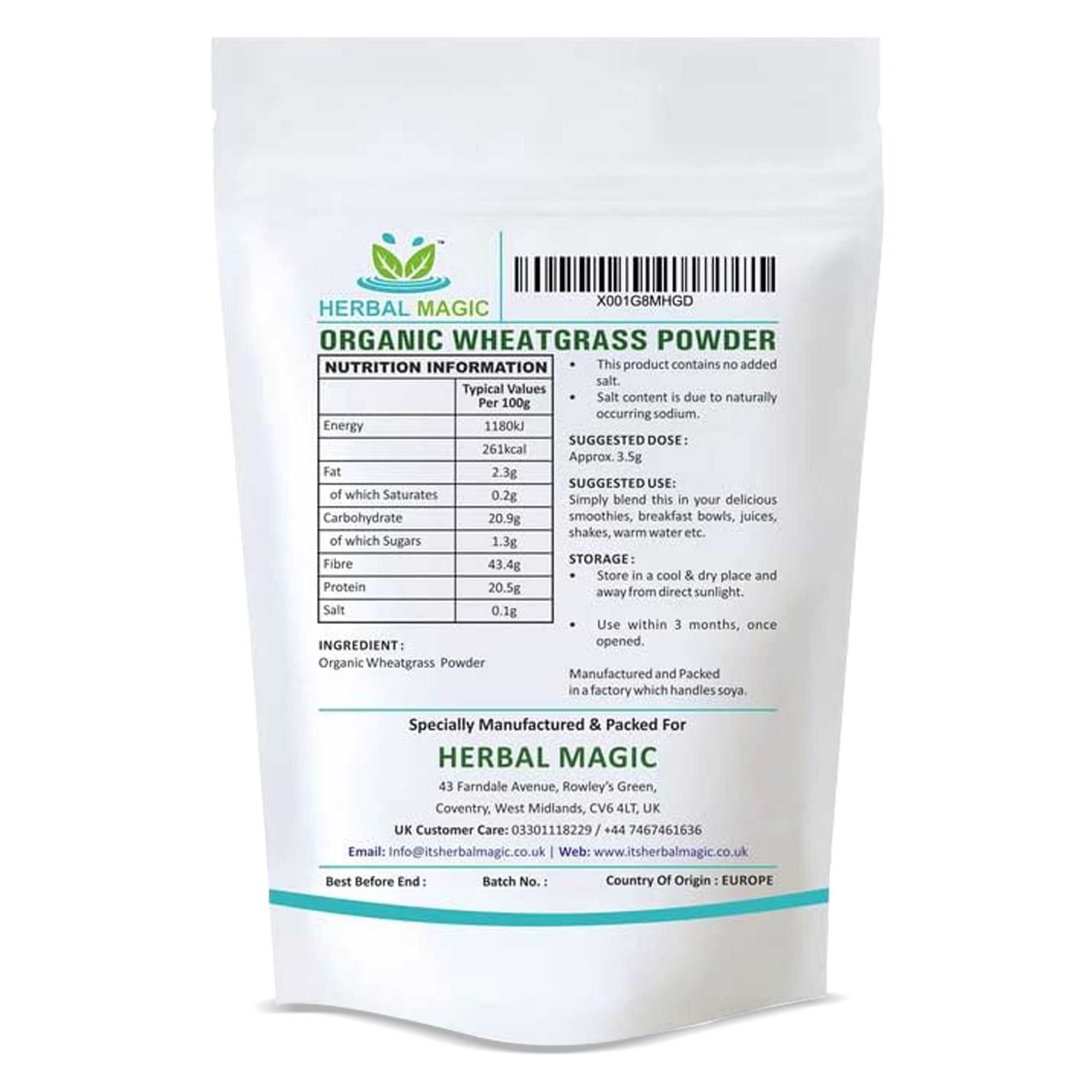 Sweetgrass Root Powder Organic Wheatgrass Powder – itsherbalmagic