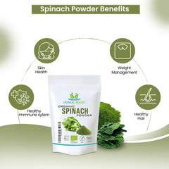 Organic Spinach Leaves Powder