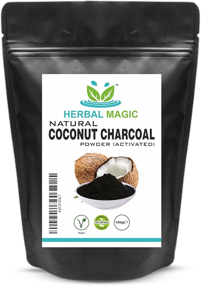 Natural Activated Coconut Charcoal Powder