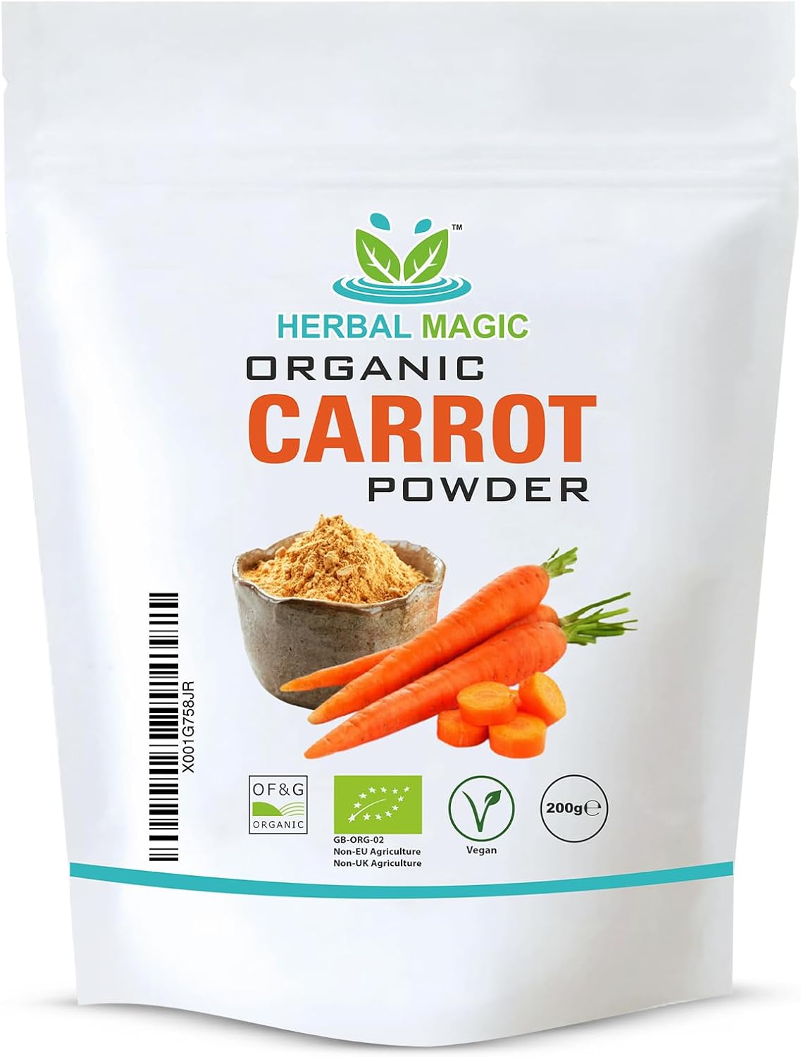 Organic Carrot Powder
