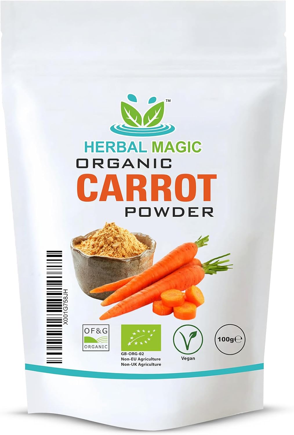 Organic Carrot Powder