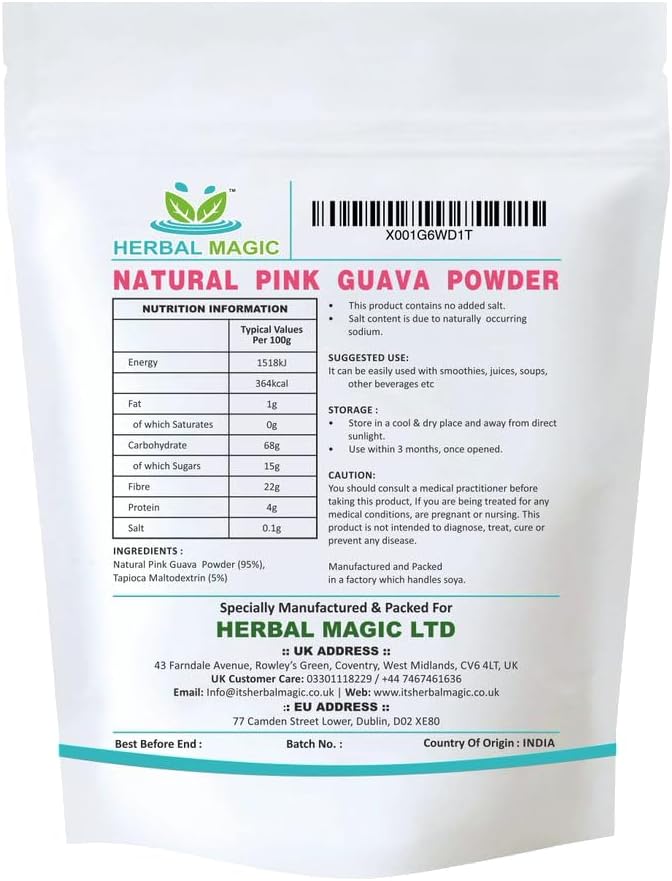 Natural Guava Fruit Powder
