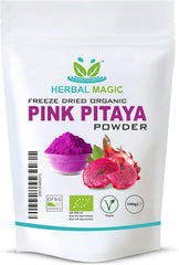 Freeze Dried Organic Pink Pitaya (Dragon Fruit) Powder