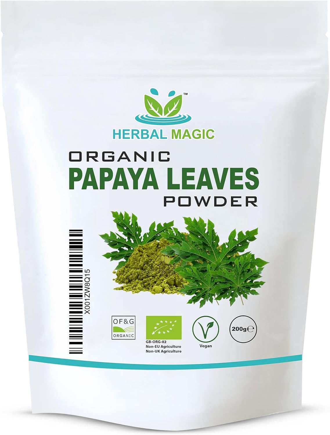 Organic Papaya Leaves Powder