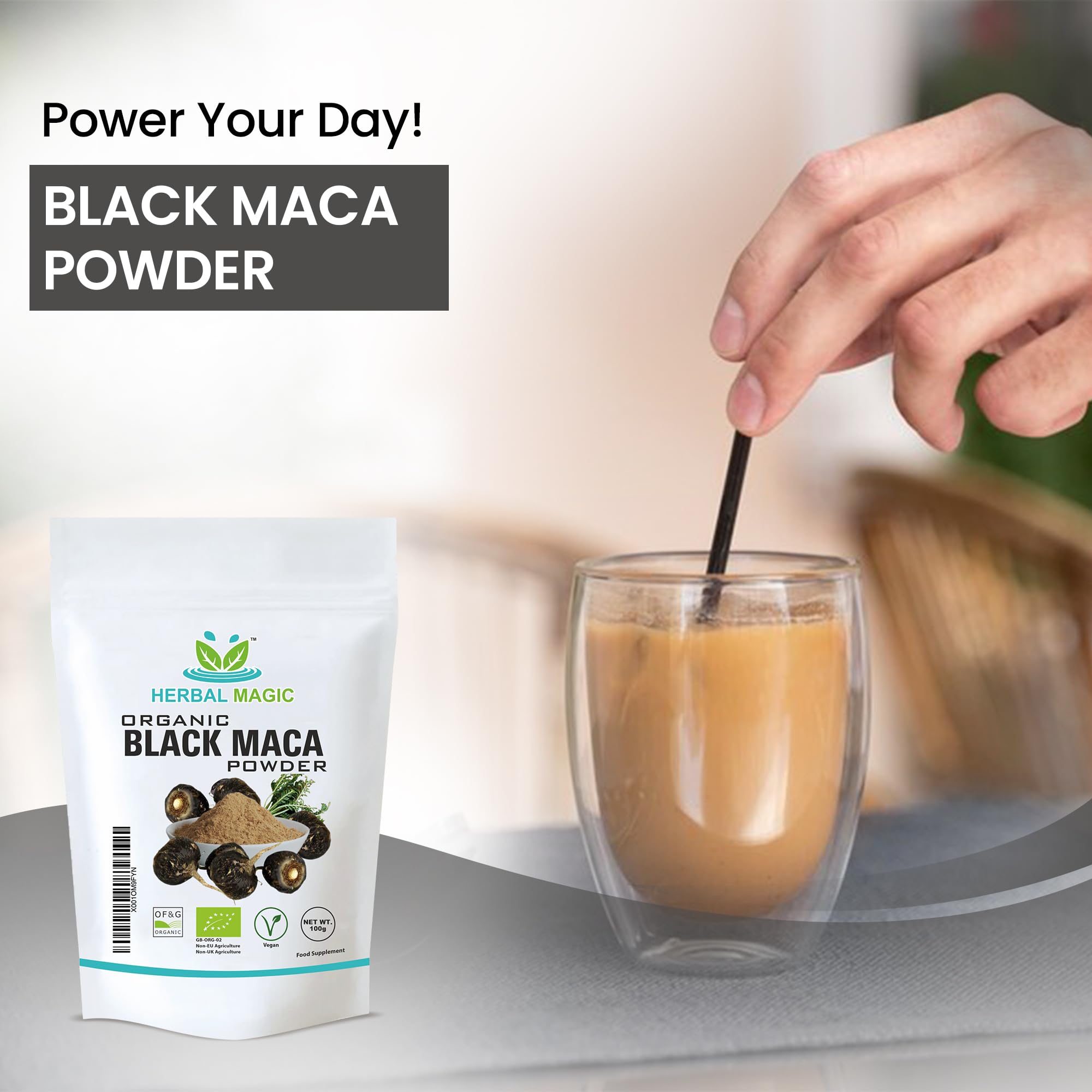 Organic Black Maca Powder