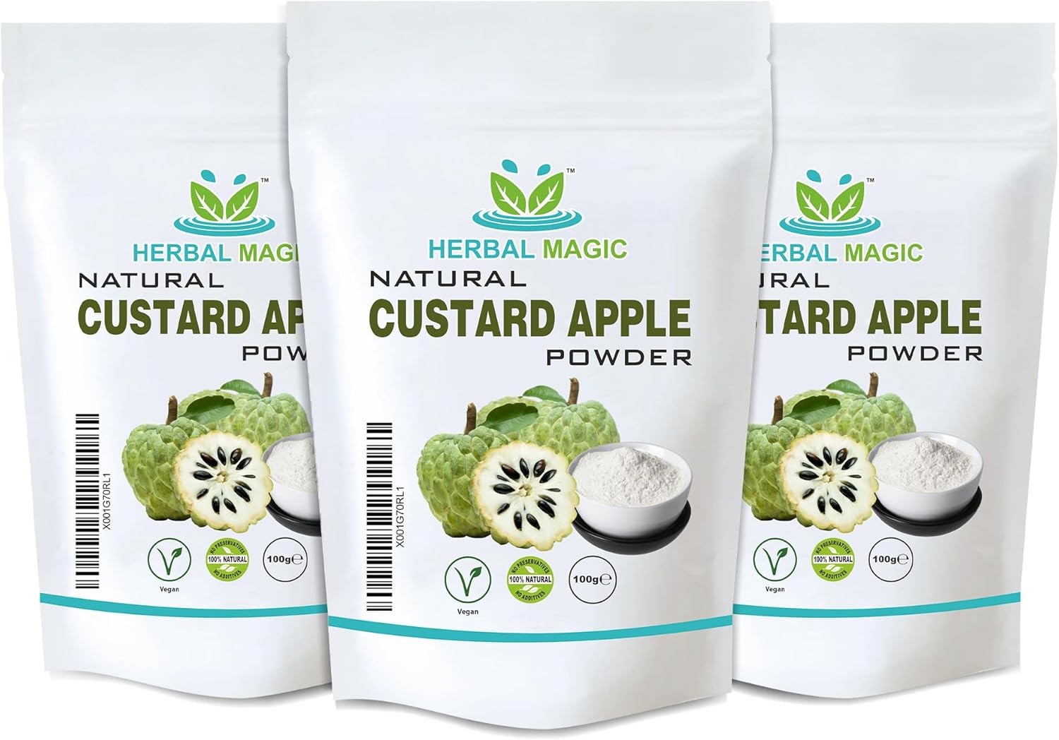 Natural Custard Apple Powder