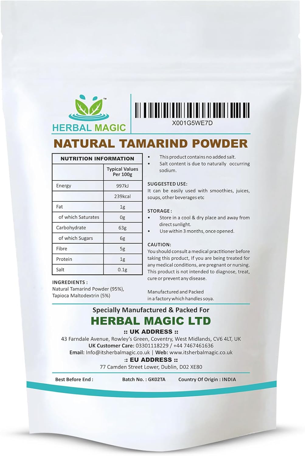 Natural Tamarind Powder