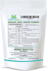 Organic Mint Leaves Powder