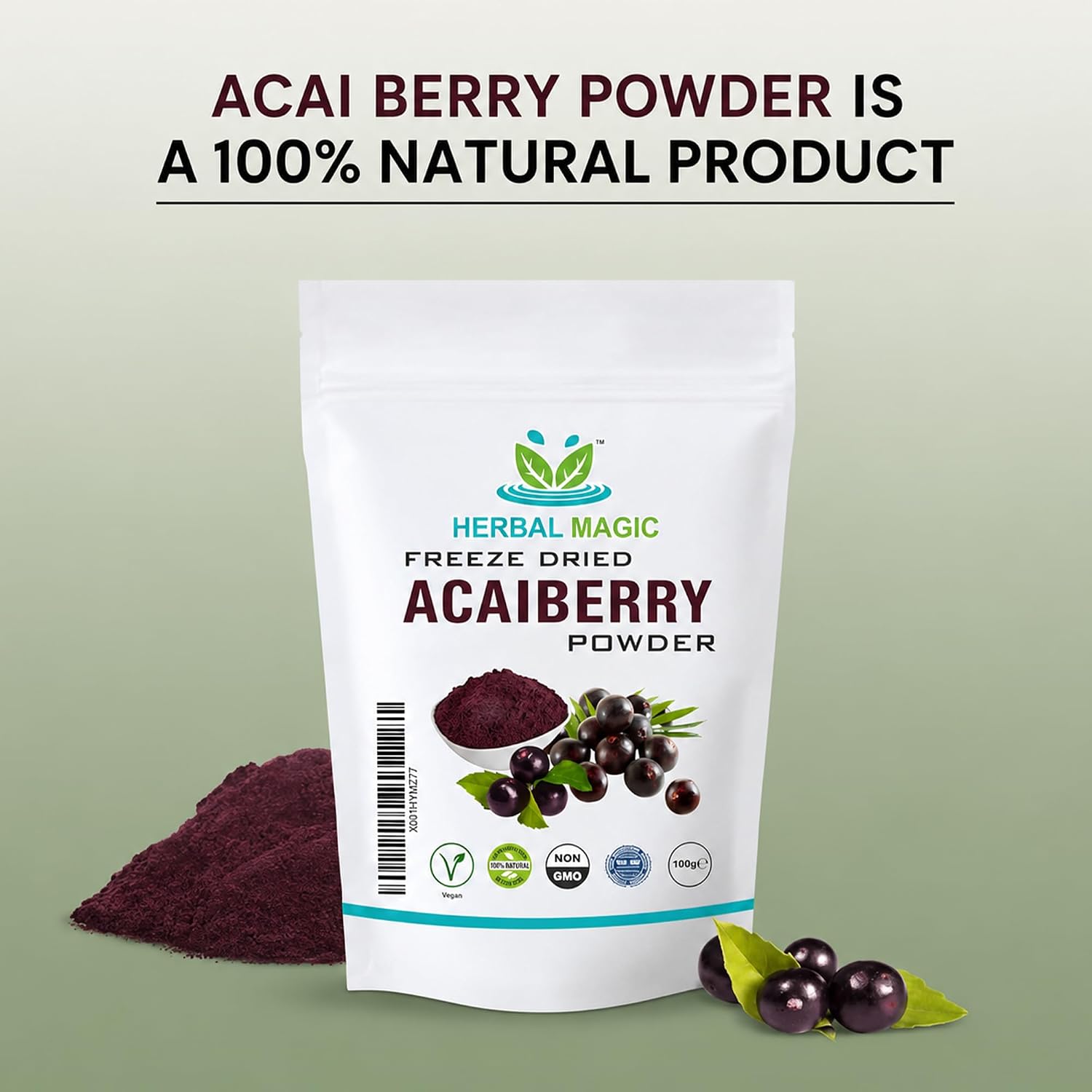 Freeze Dried Acai Berry Powder