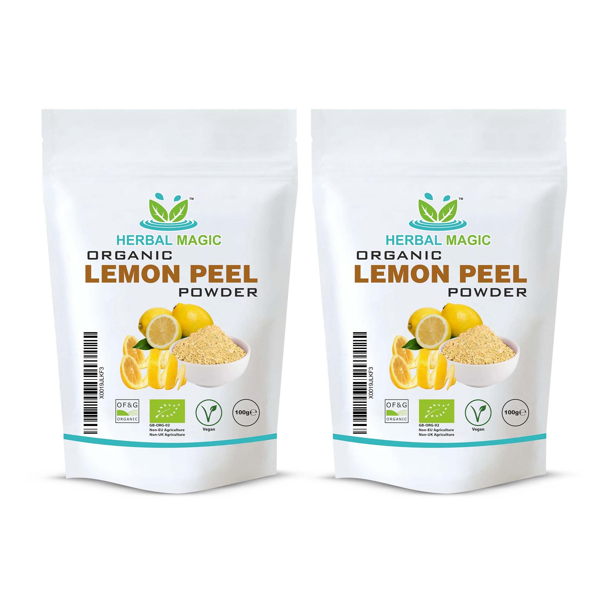 Organic Lemon Peel Powder