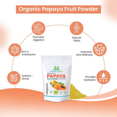 Organic Papaya Fruit Powder | Fully Ripened Papaya