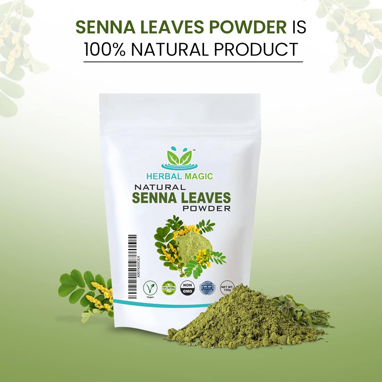 Natural Senna Leaves Powder