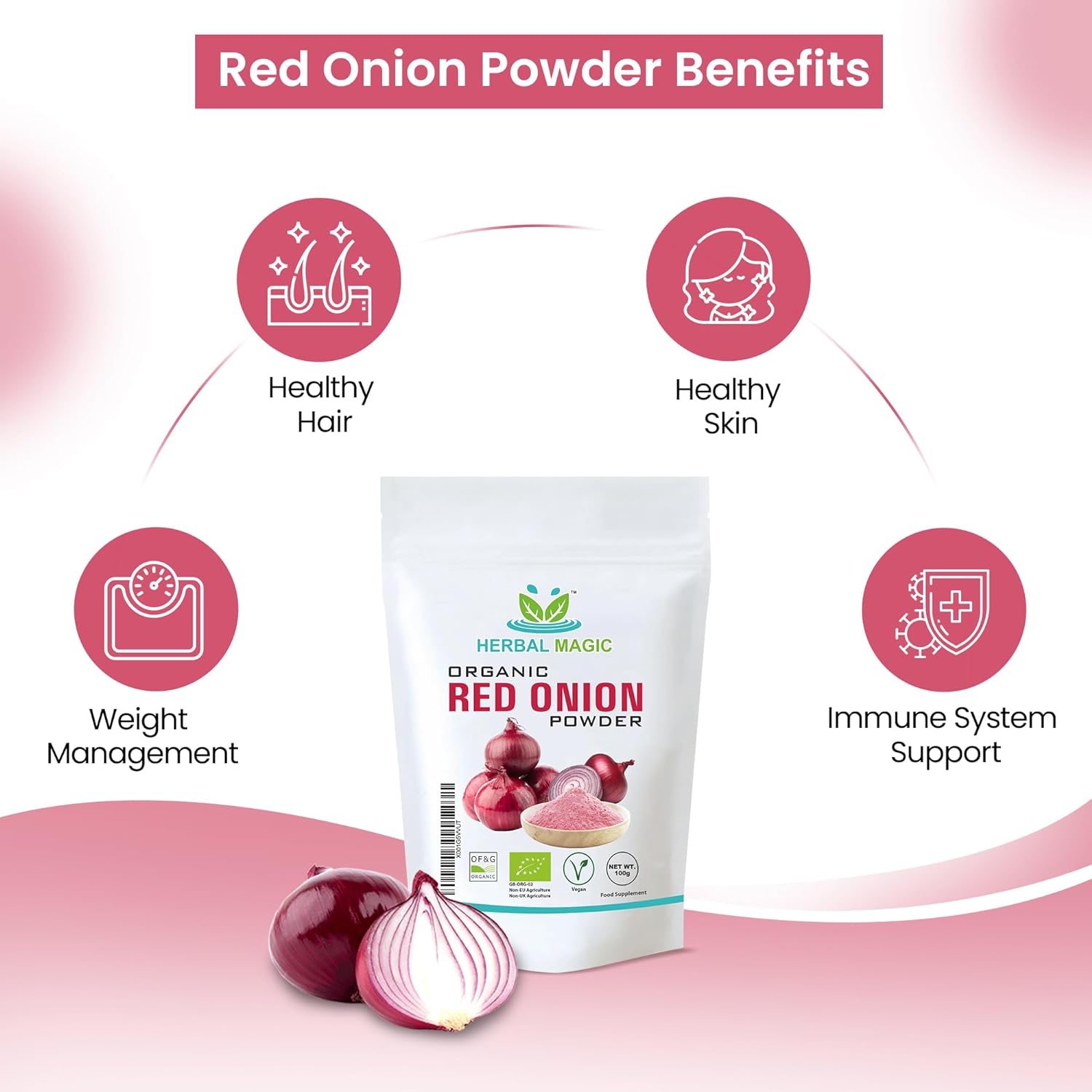 Organic Red Onion Powder