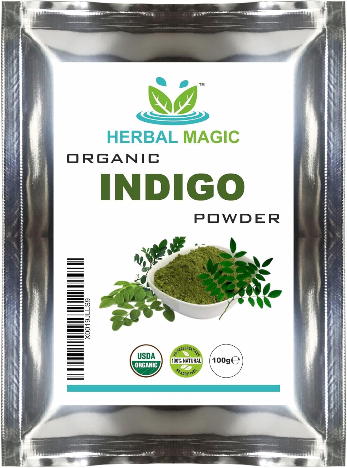 Organic Indigo Hair Dye Powder