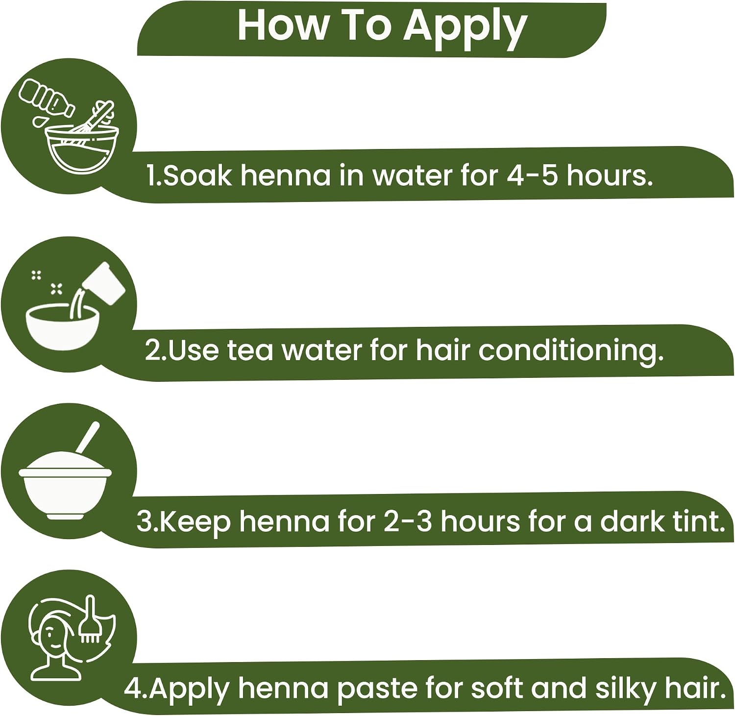 Organic Henna Powder Hair Dye