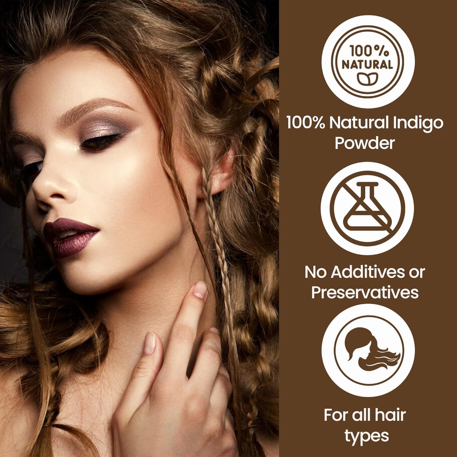 Organic Indigo Hair Dye Powder