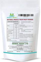 Natural Prickly Pear Fruit & Pad Powder