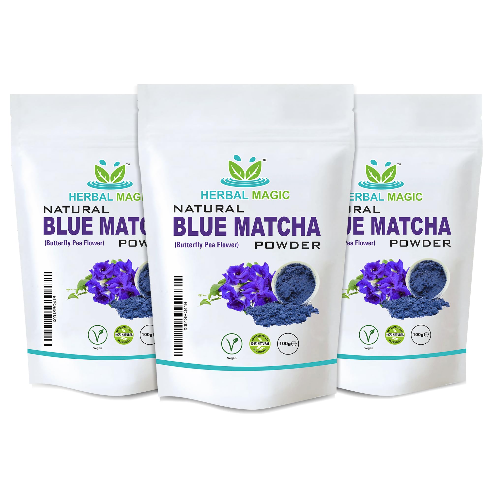 Natural Blue Matcha Powder (Butterfly Pea)
