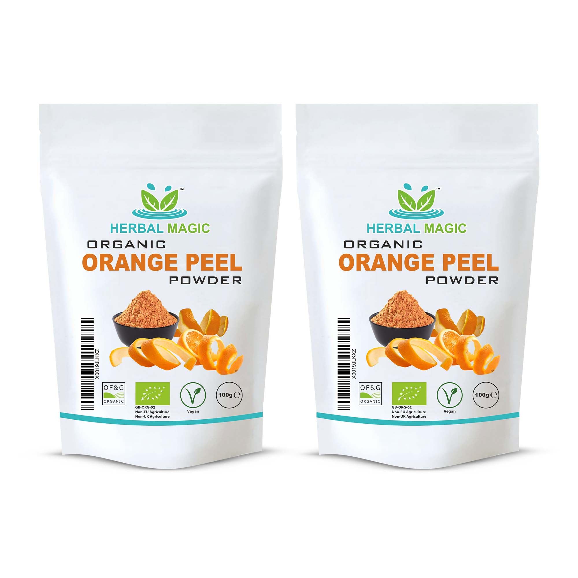 Organic Orange peel powder