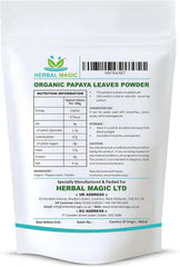 Organic Papaya Leaves Powder