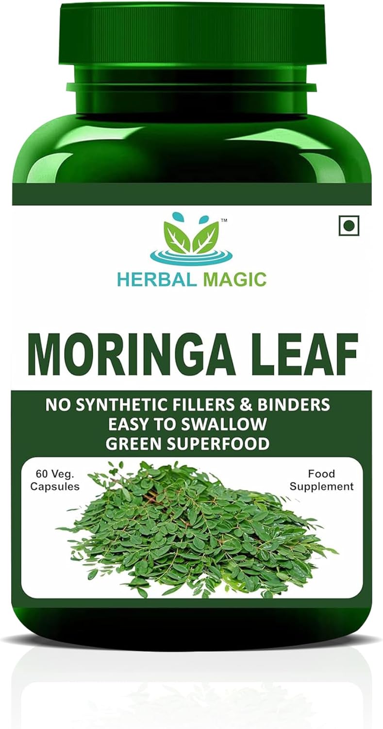 Moringa Leaves Powder Capsules