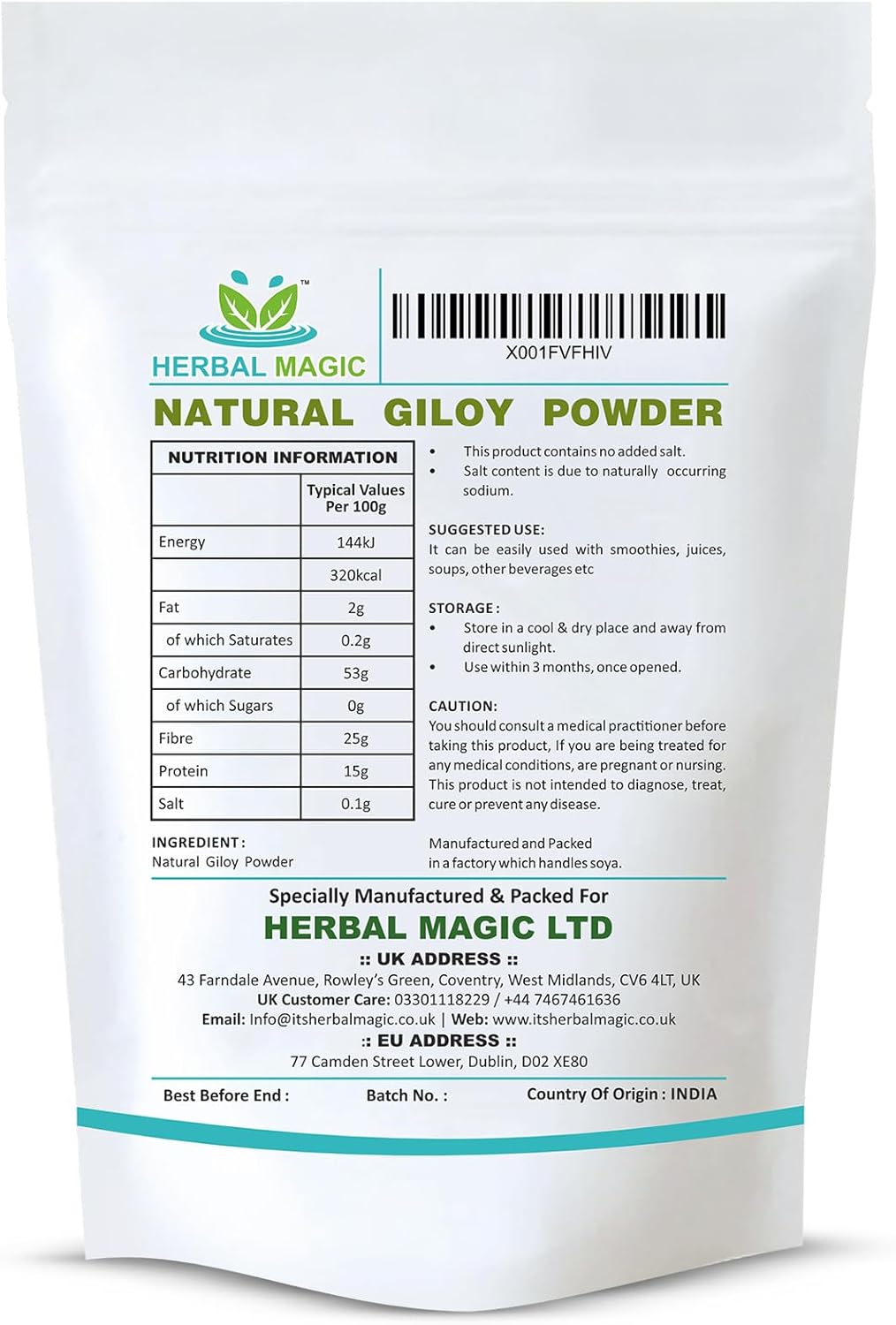 Natural Giloy Powder