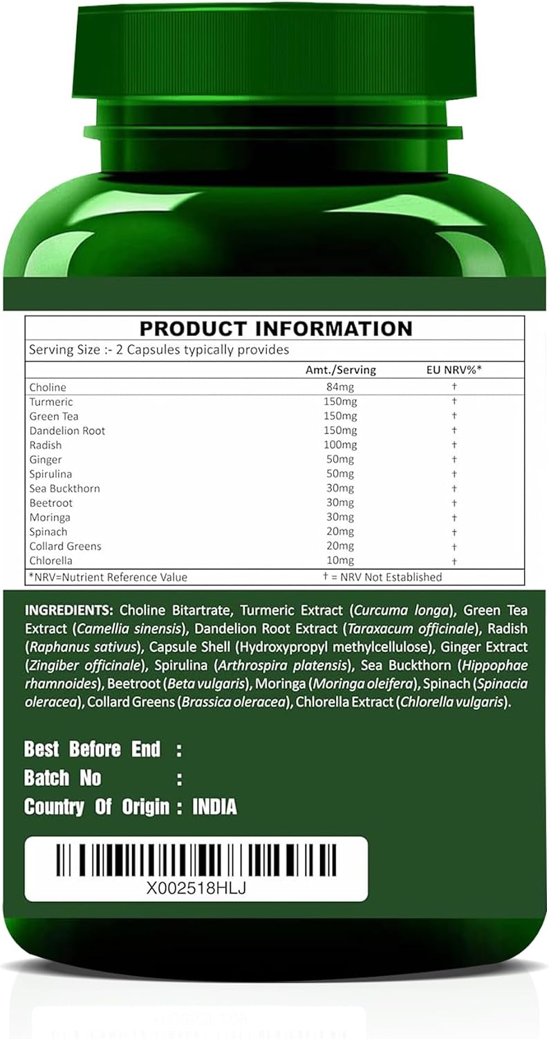 Liver Guard Vegan Food Supplement Capsules