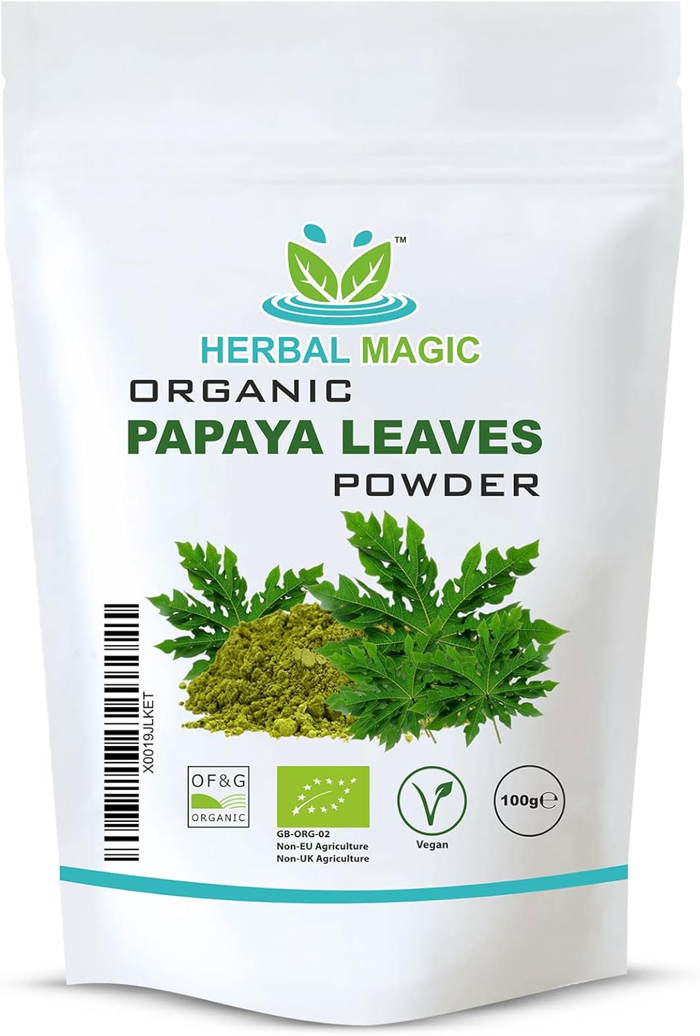 Organic Papaya Leaves Powder