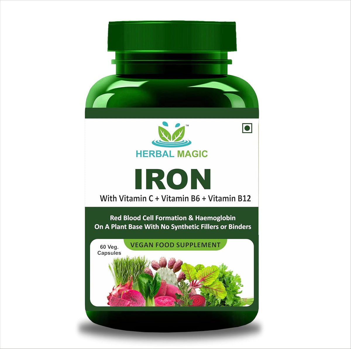 Iron with Vitamin C + Vitamin B6 + Vitamin B12 Capsules