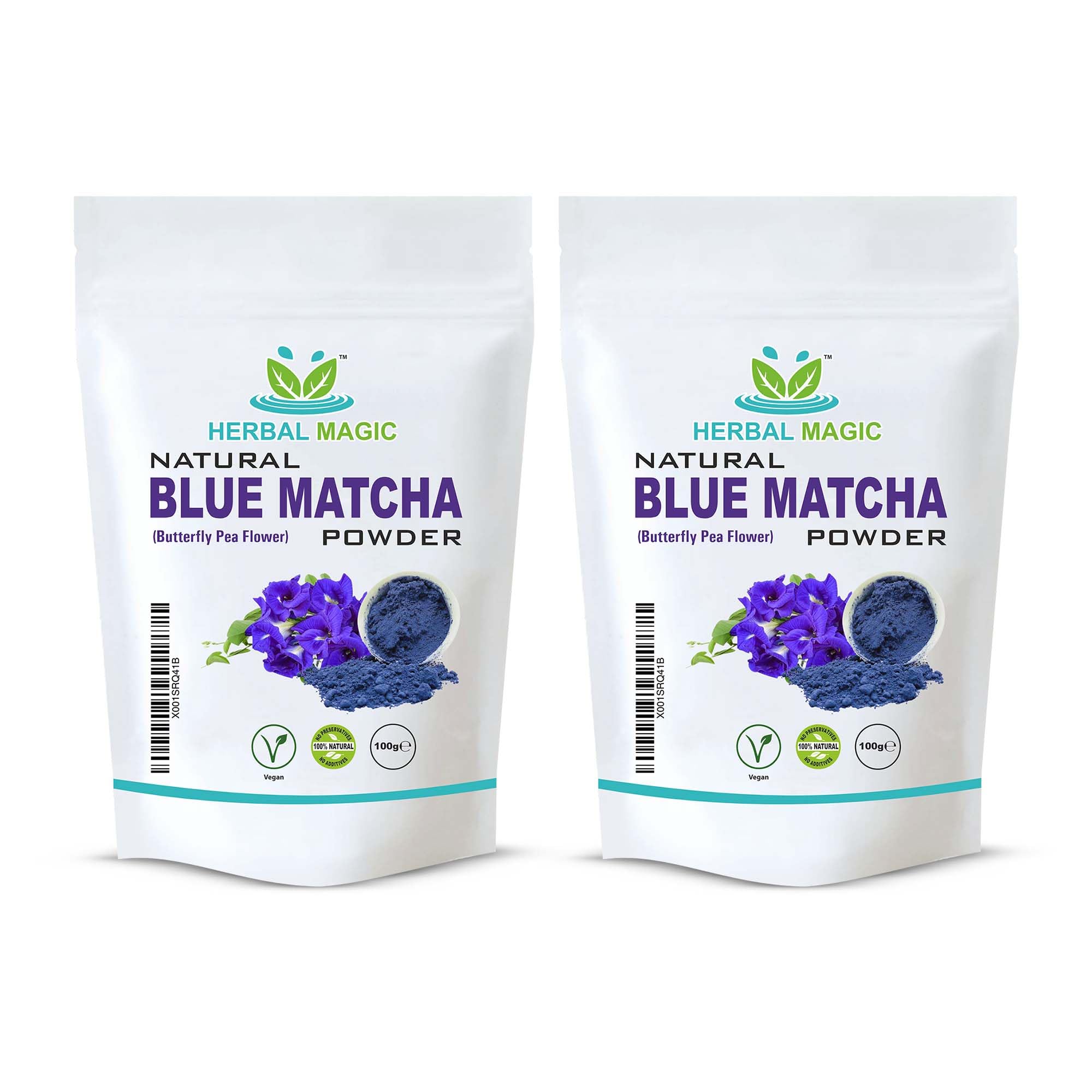 Natural Blue Matcha Powder (Butterfly Pea)