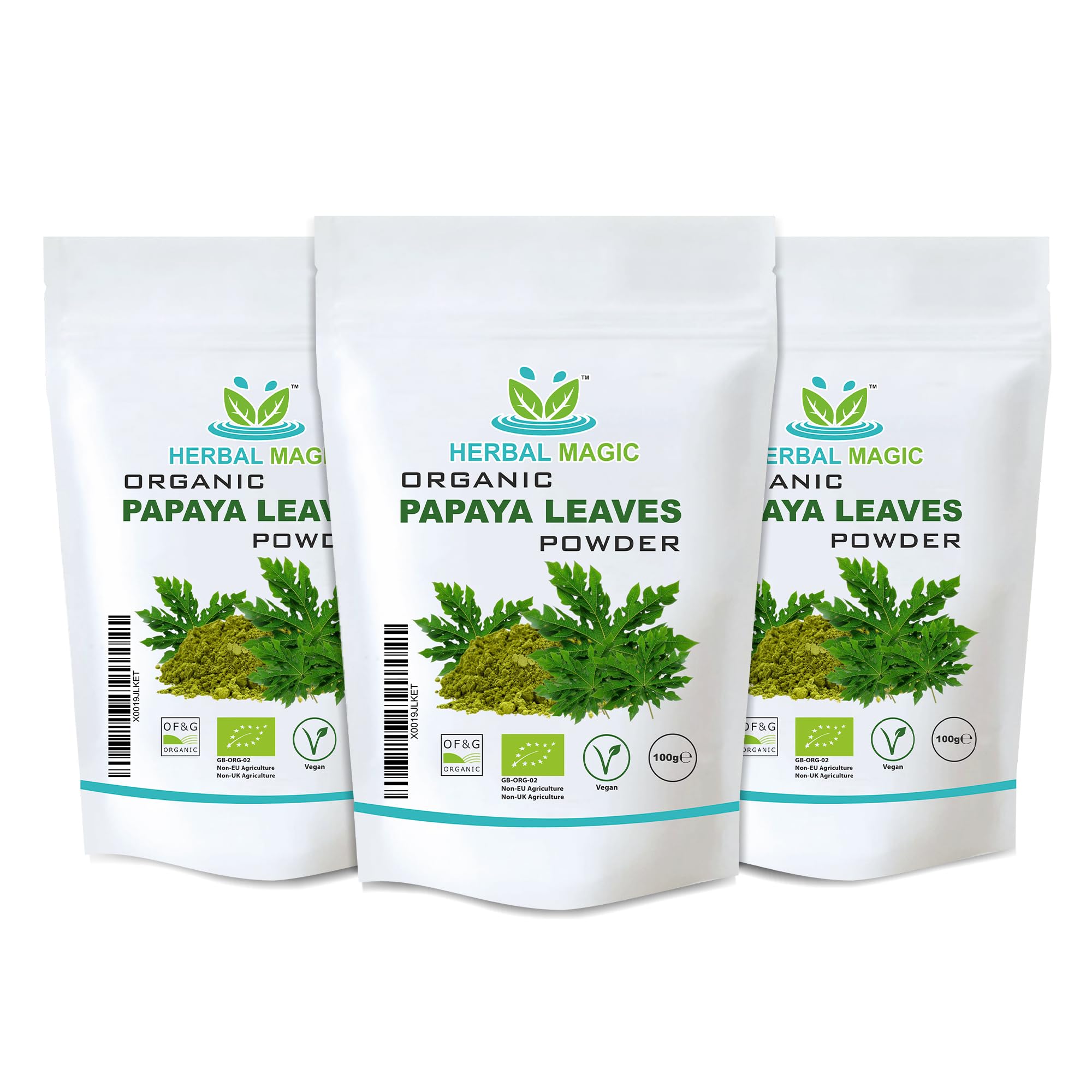 Organic Papaya Leaves Powder