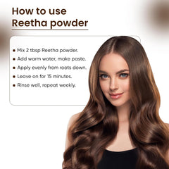 Organic Reetha Powder