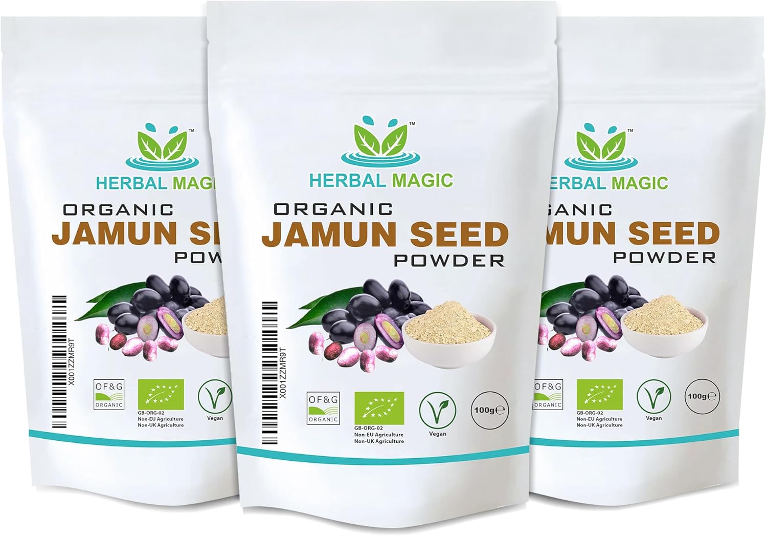 Organic Jamun Seeds Powder