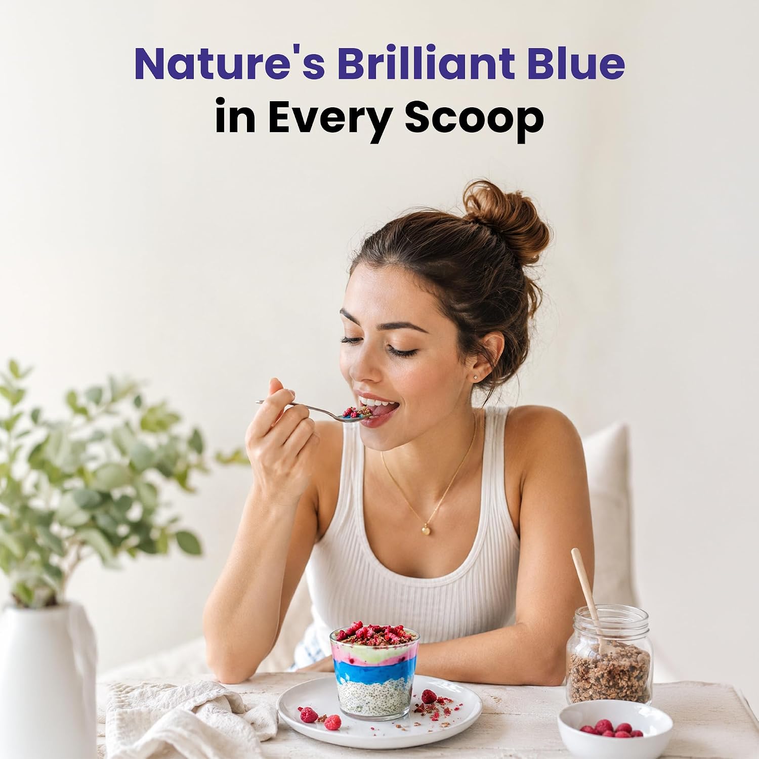 Natural Blue Spirulina Powder - 50g