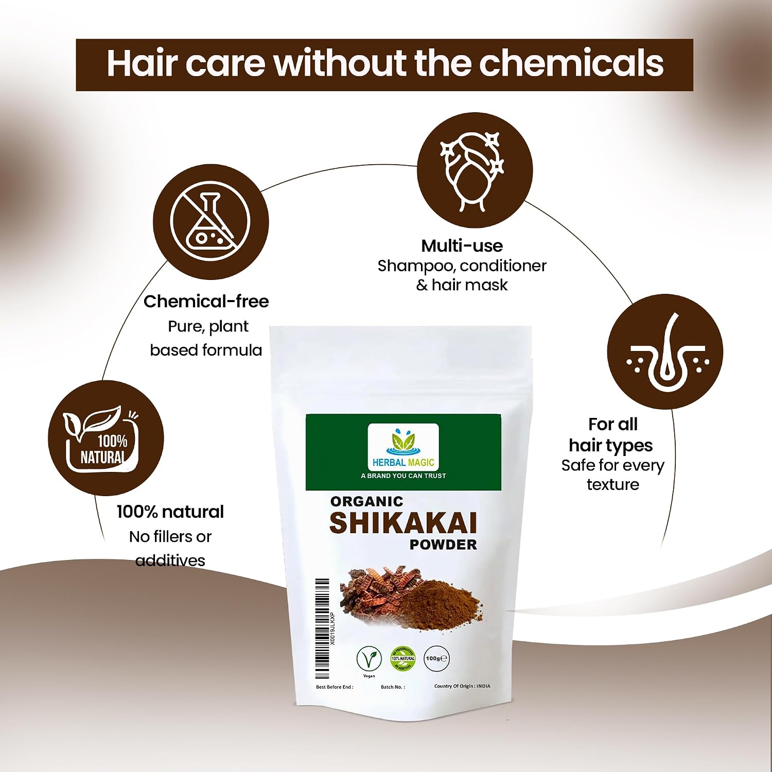 Organic Shikakai Powder