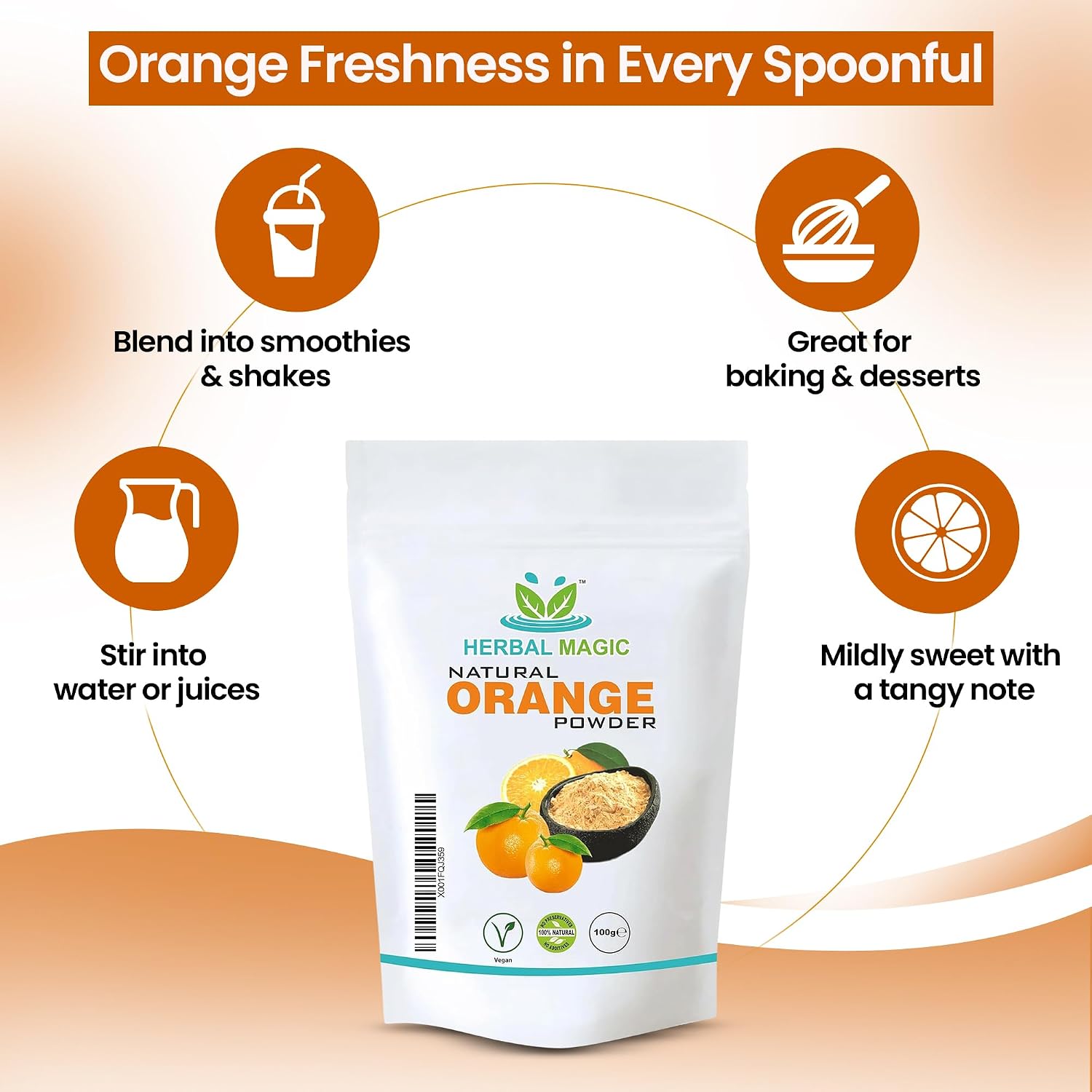 Natural Orange Powder