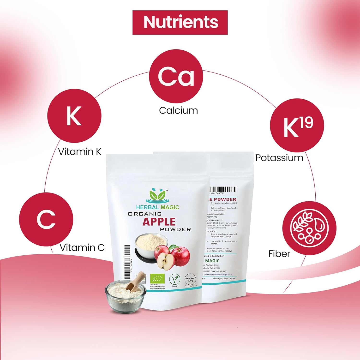 Bio Powder Apple Organic Apple Powder – itsherbalmagic