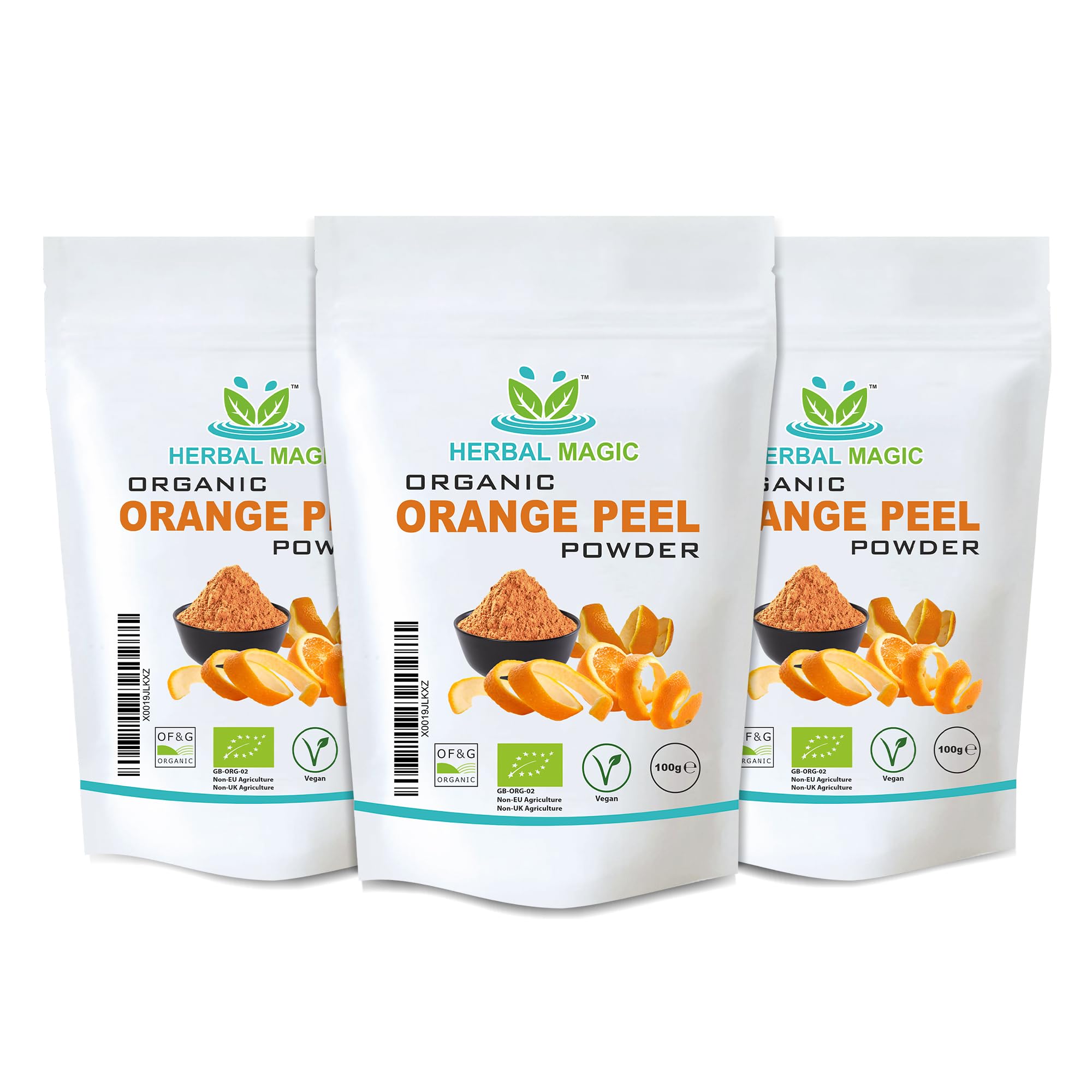 Organic Orange peel powder