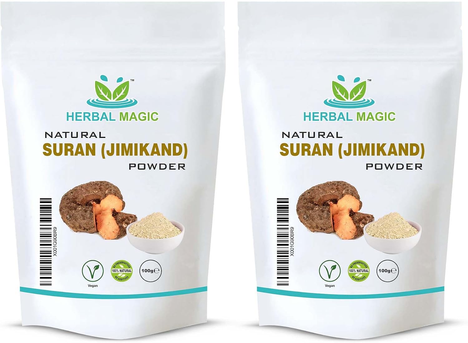 Natural Jimikand Suran Powder