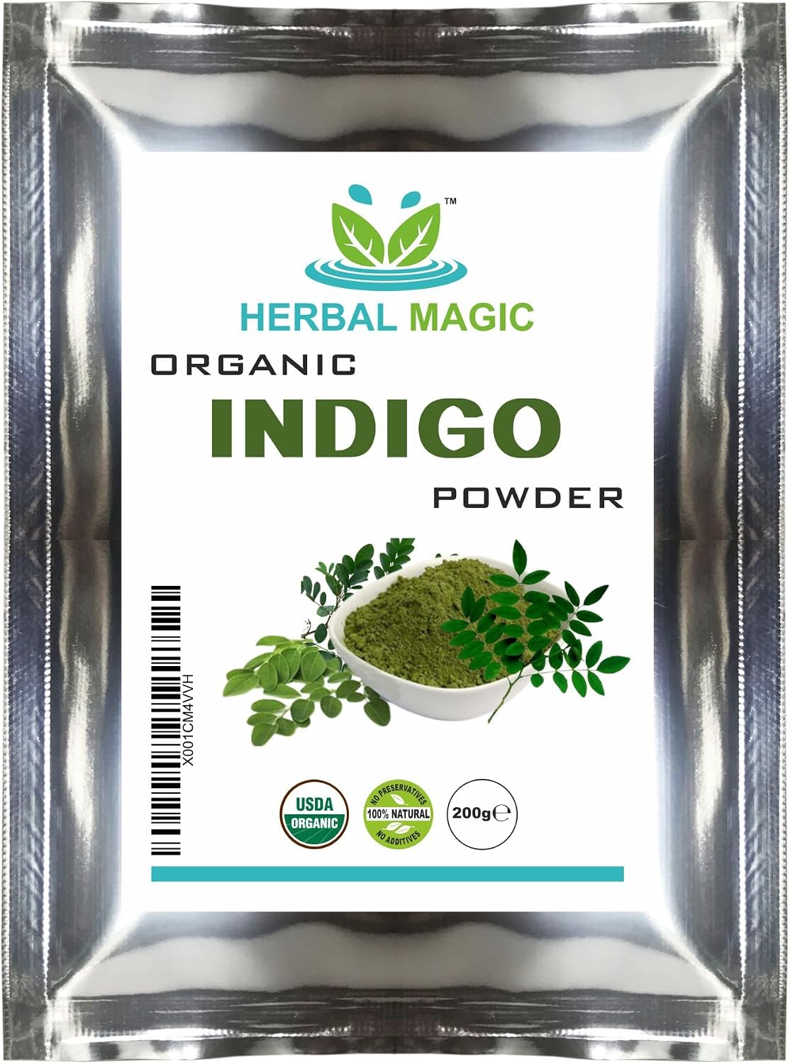 Organic Indigo Hair Dye Powder