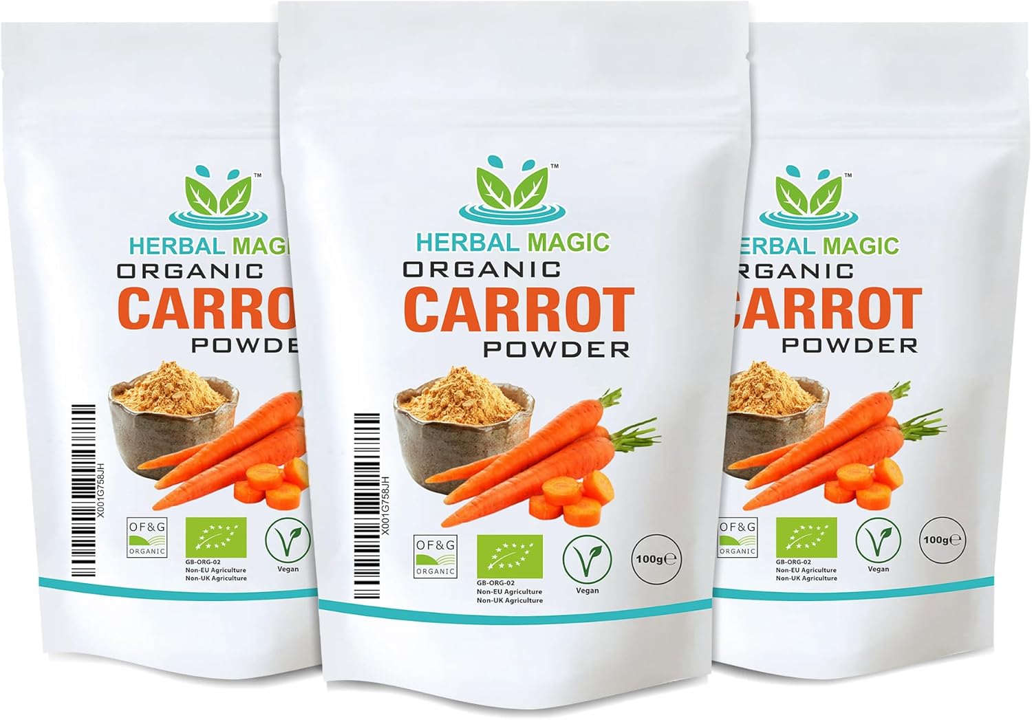Organic Carrot Powder