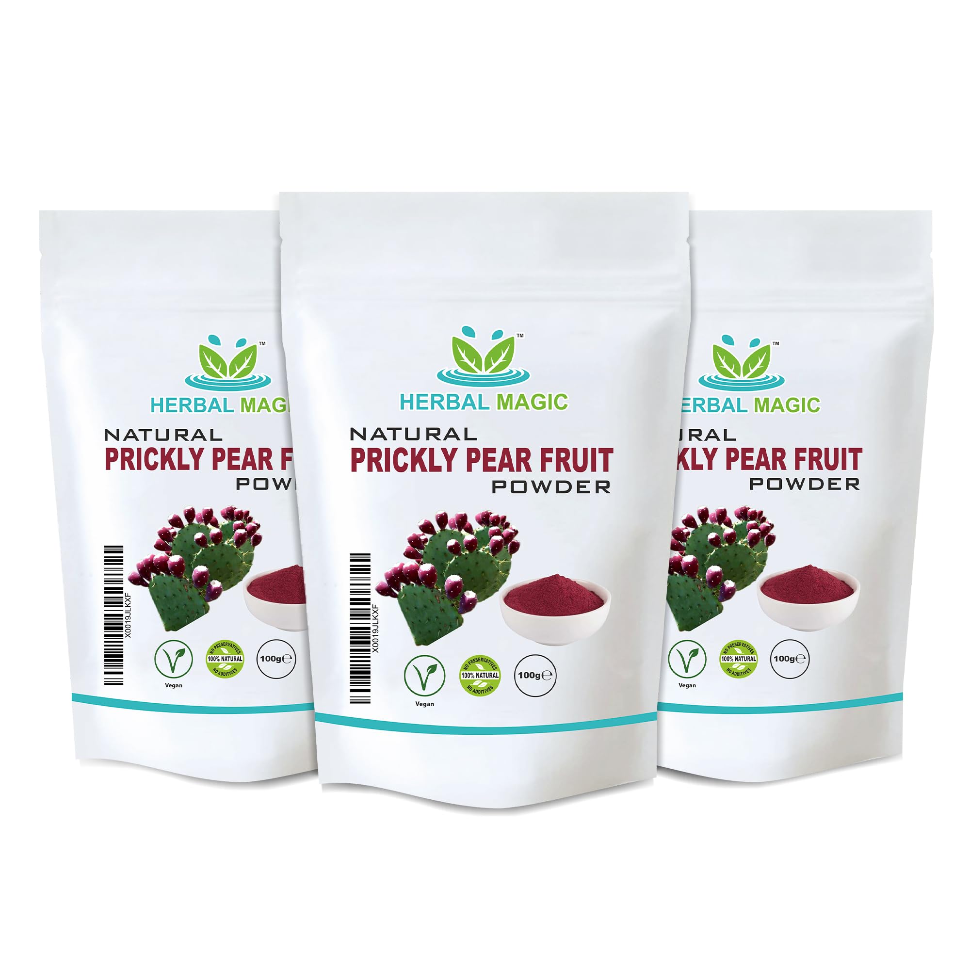 Natural Prickly Pear Fruit & Pad Powder
