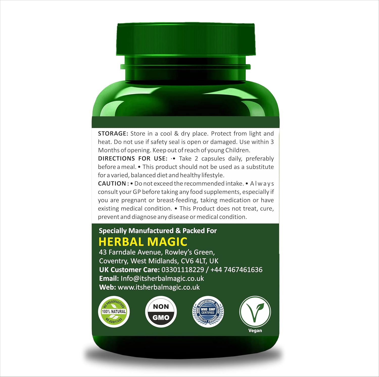 Moringa Leaves Powder Capsules