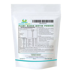Plant-Based Natural Biotin Powder 250gms