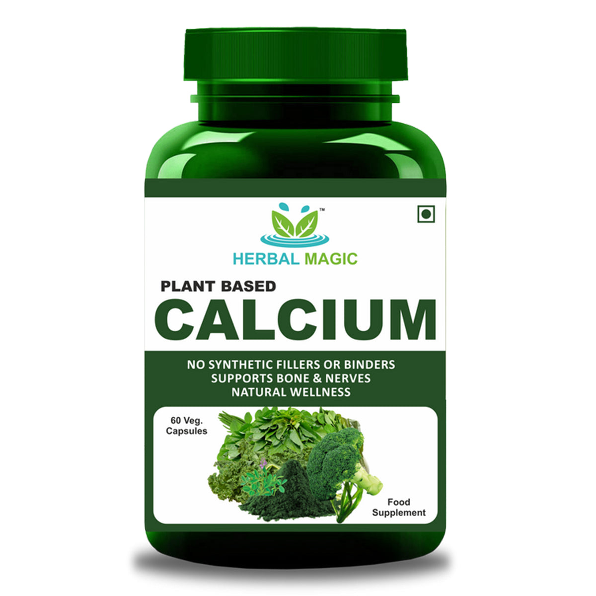 Plant Based Calcium 60 Veg Capsules