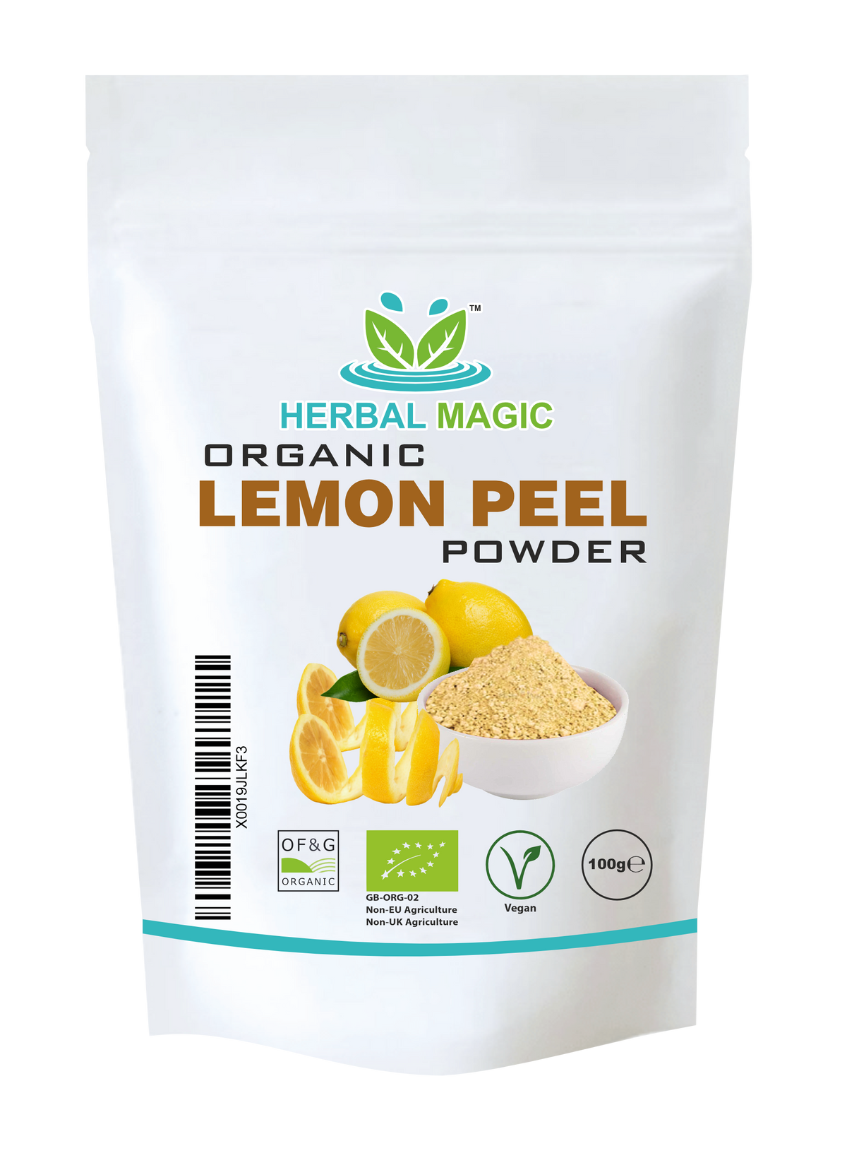 Organic Lemon Peel Powder